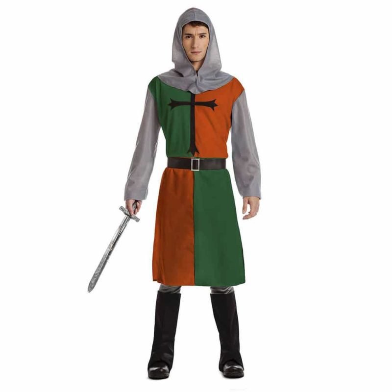 Fato Cruzado Medieval Verde