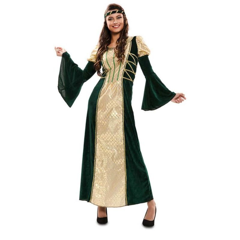 Fato de Dama Medieval Adulta