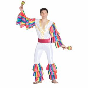 Fato de Dançarino de Rumba Branco