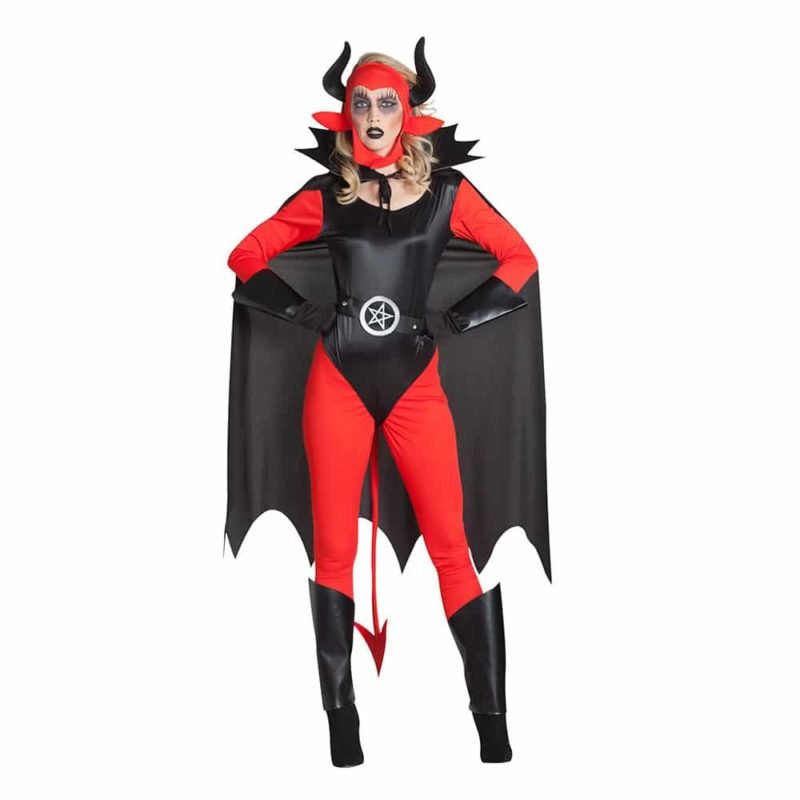 Fato Demonia Corpete com Capa