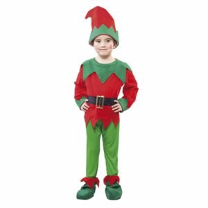 Fato Elfo Duende Menino