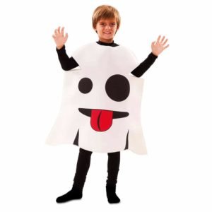Fato de Emoticon Fantasma 7-9 Anos