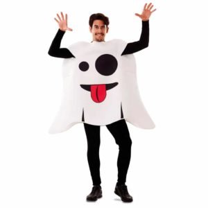 Fato de Emoticon Fantasma Adulto