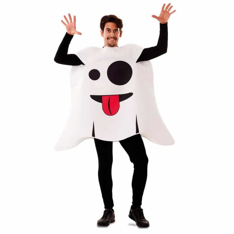 Fato de Emoticon Fantasma Adulto