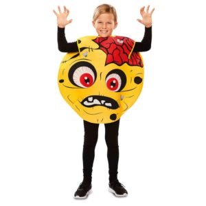 Fato de Emoticon Zombie 7-9 Anos