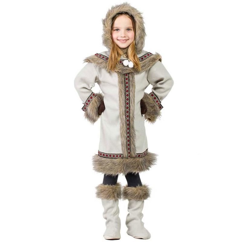 Fato de Esquimó Menina