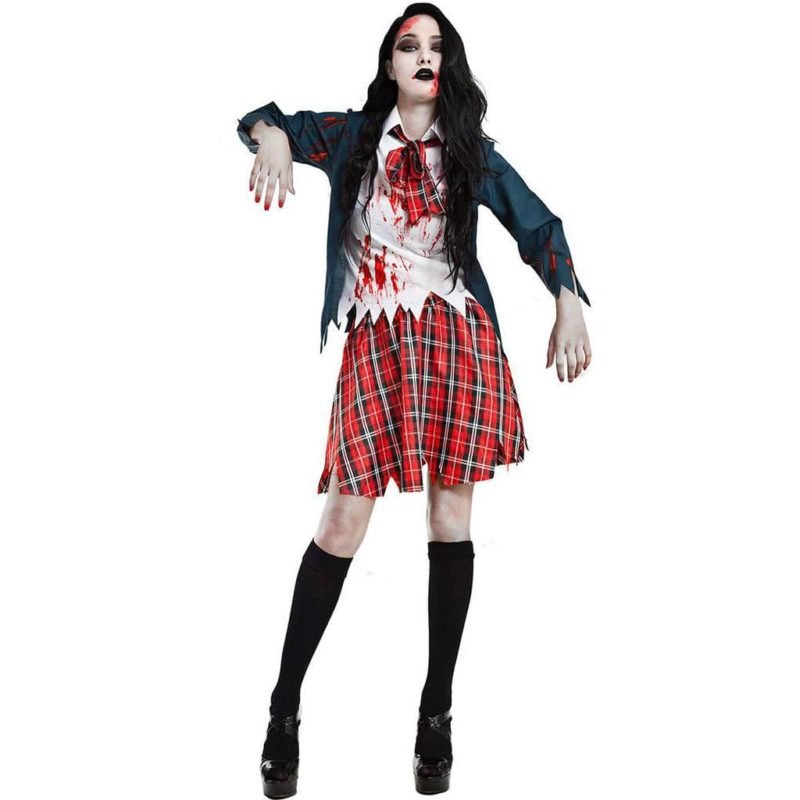 Fato Estudante Zombie
