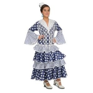 Fato de Flamenga Solea Azul Infantil