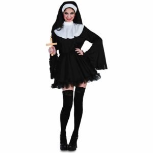 Fato Freira Sexy Adulto