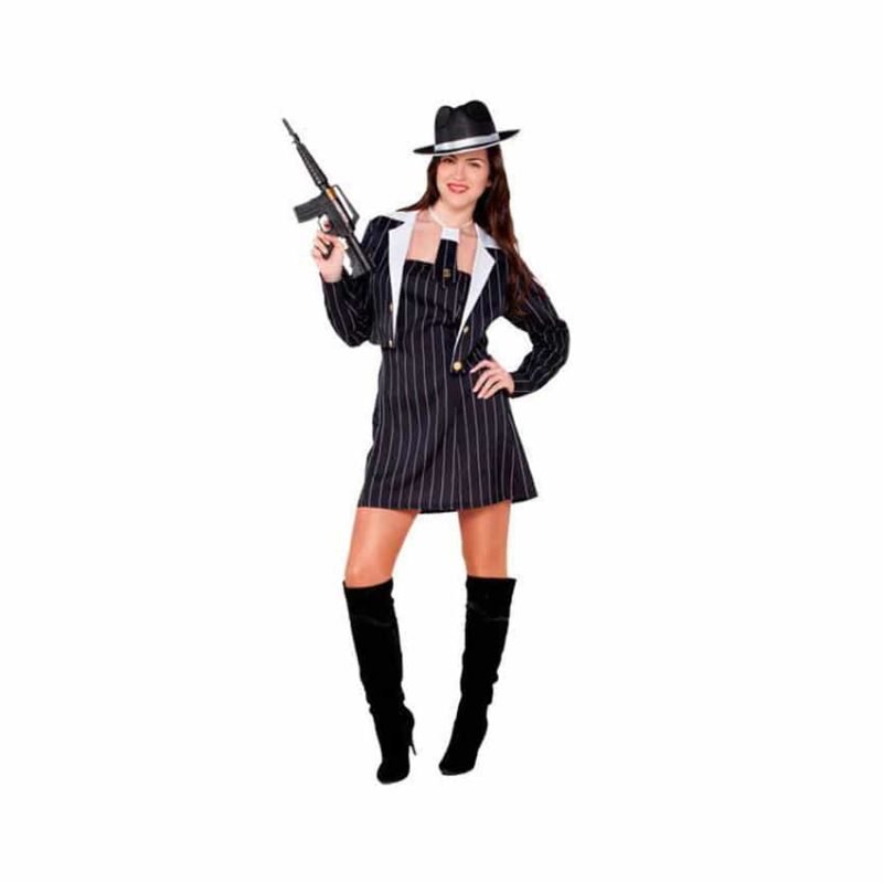 Fato Gangster Mulher Adulto