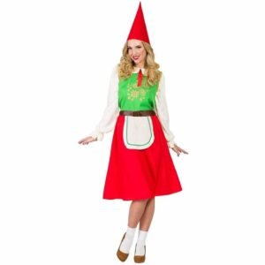 Fato de Gnomo Mulher Tamanho M/L