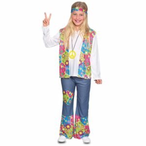 Fato Hippie Flores Menina