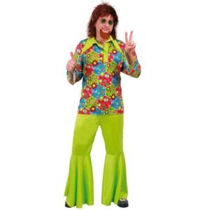 Fato Hippie Flower Power para Homen