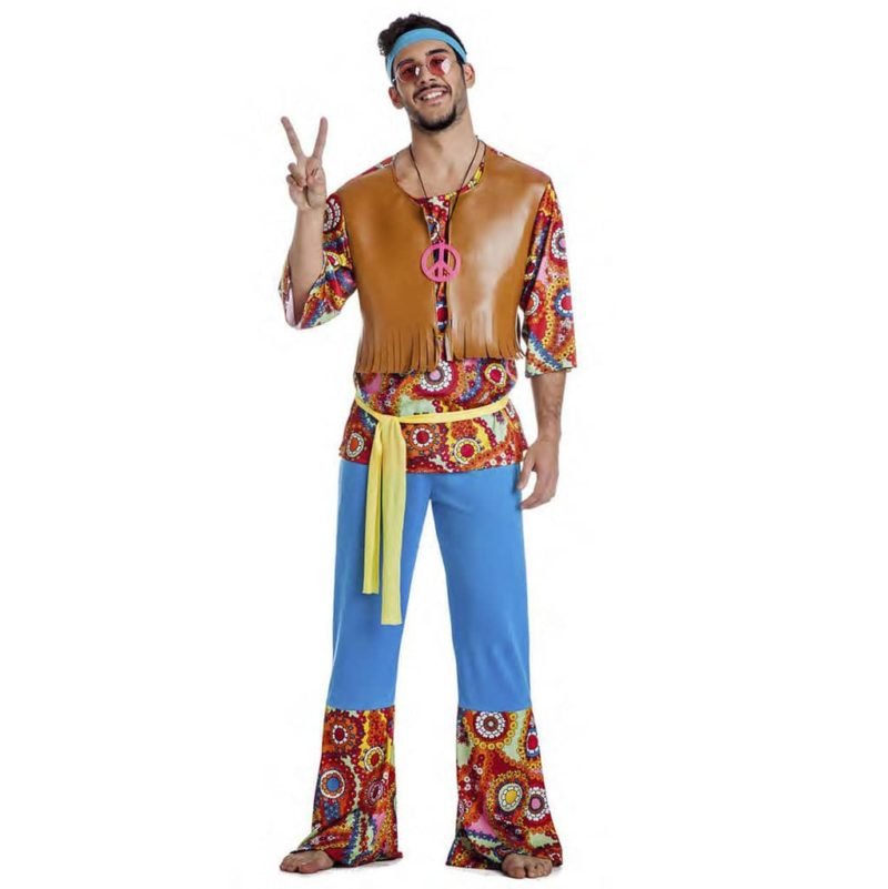 Fato Hippie Homem 60