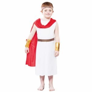 Fato Imperador Romano Cesar Menino