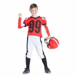 Fato de Jogador de Rugby Vermelho