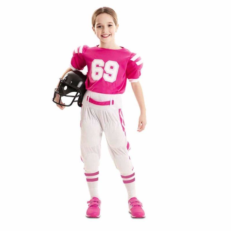 Fato Jogadora de Futebol Americano Menina