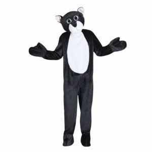 Fato Lobo Mascote Gigante