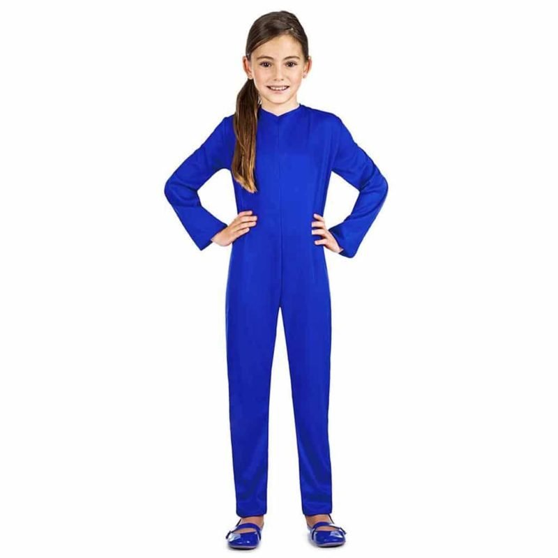 Fato de Macacão Azul Jersey Infantil