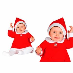 Fato Mãe Natal Adorável para Bebé