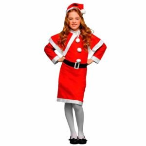 Fato Mãe Noel Menina