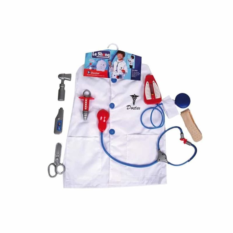 Fato Médico com 8 Acessórios Criança