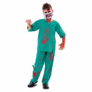Fato de Médico Zombie Menino