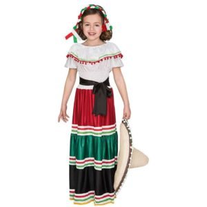 Fato Mexicana Menina