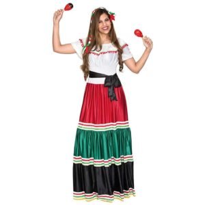 Fato Mexicana Mulher Adulto M/L