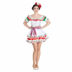 Fato de Mexicana Saia Curta