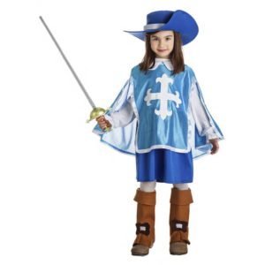 Fato Mosqueteira Azul