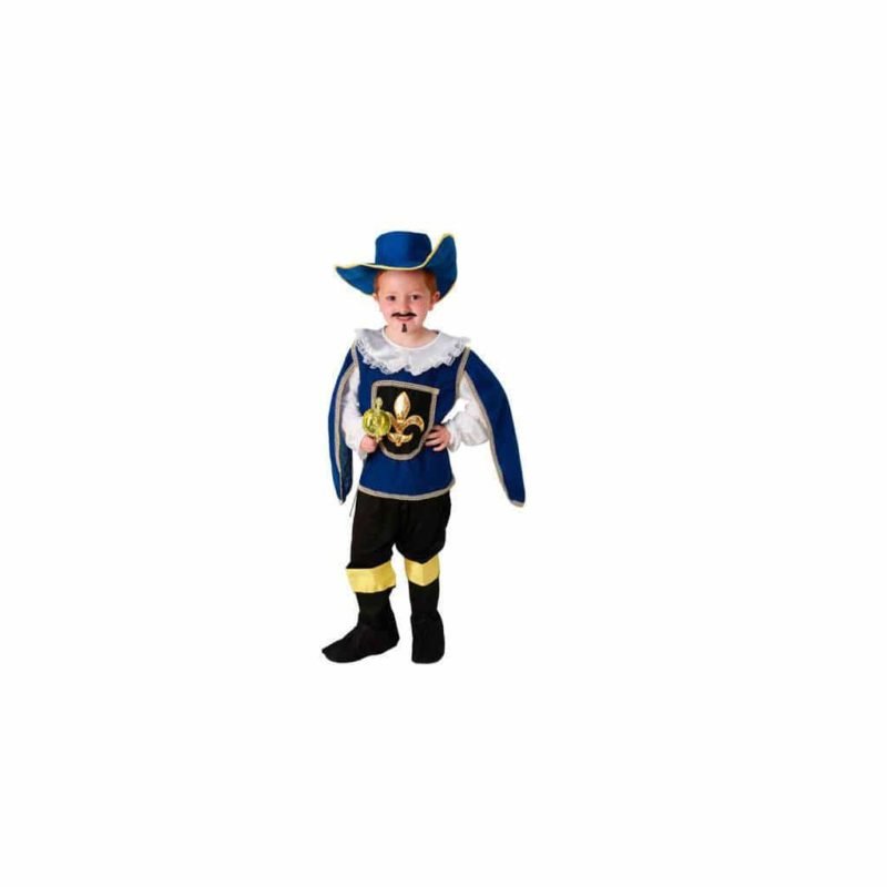 Fato Mosqueteiro Azul Menino