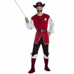Fato Mosqueteiro Vermelho