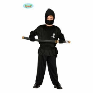 Fato Ninja Preto para Menino