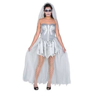 Fato Noiva Zombie Adulto M/L