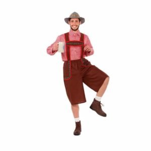 Fato Oktoberfest Lederhosen Bávaro Adulto