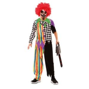 Fato de Palhaço Sinistro Infantil
