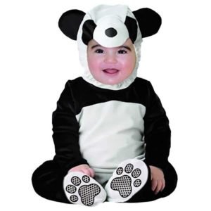 Fato Panda Criança Bebé