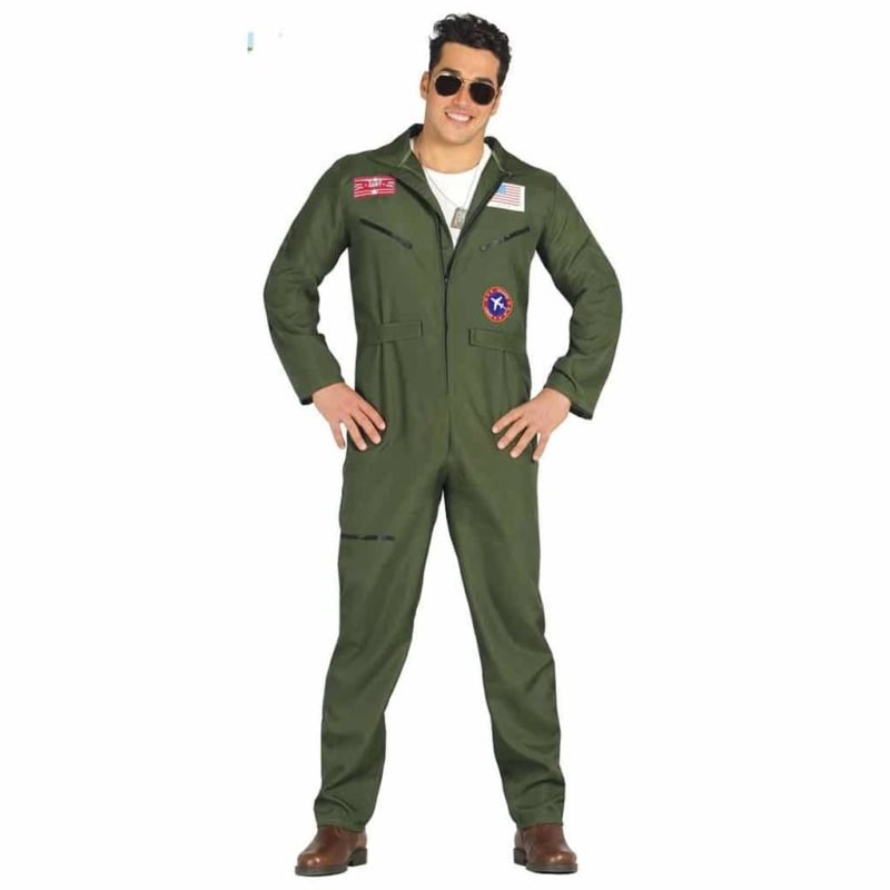 Fato Piloto de Caza Adulto