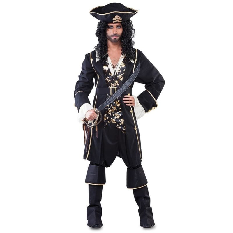 Fato Pirata de Luxe Adulto