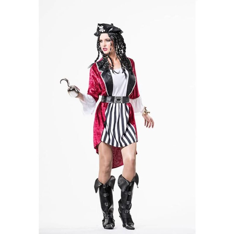 Fato Pirata Mulher T. M/L
