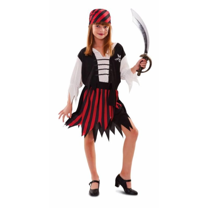 Fato Pirata Riscas Menina