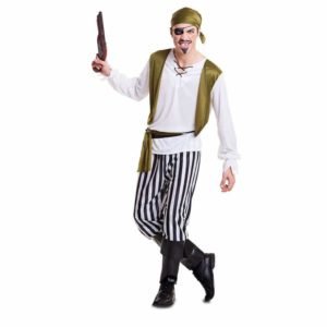 Fato de Pirata Verde Adulto
