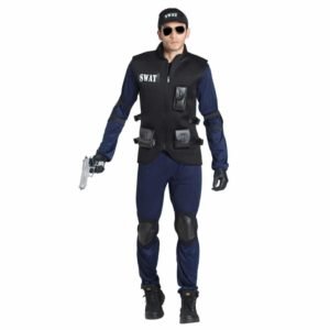 Fato de Polícia Swat Adulto