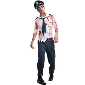 Fato Policia Zombie