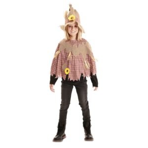 Fato Poncho Espantalho Infantil