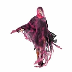 Fato Poncho Zombie 160Cm