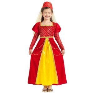 Fato de Princesa Medieval Menina