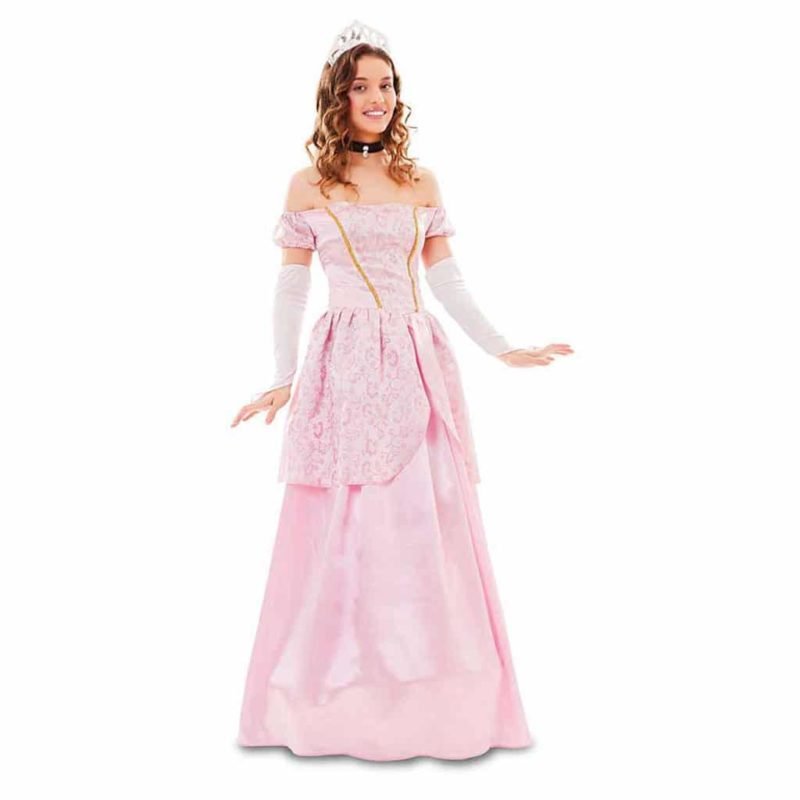 Fato de Princesa Rosa Adulto