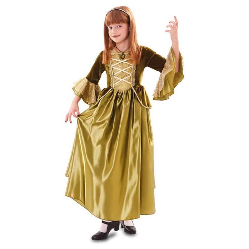 Fato de Princesa Verde Menina